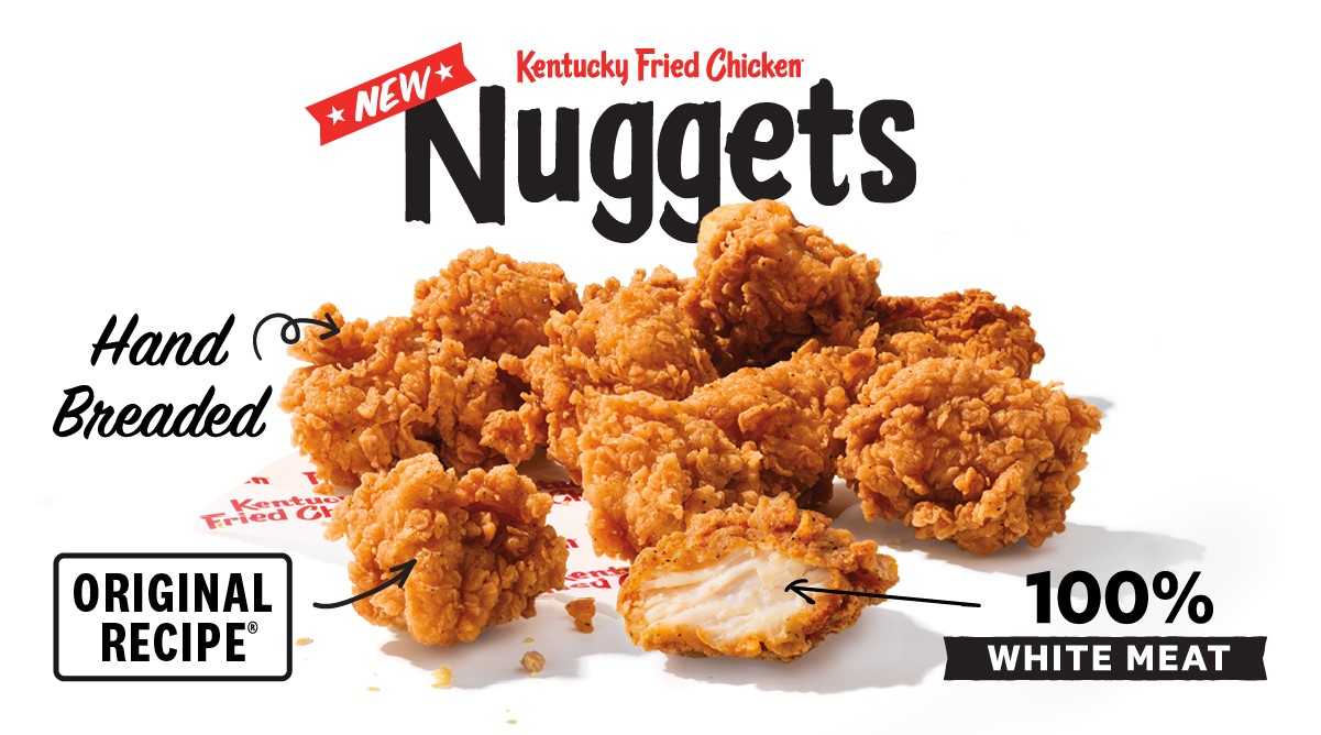 KFC is finally introducing chicken nuggets nationally Nation's